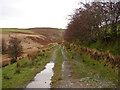 Right of way through Cwm Bidno