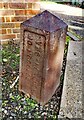 Old boundary marker, junction of Green Lane & Flemings Farm Road, Eastwood