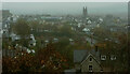 Totnes in mist