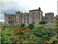 Muncaster castle from the north-east