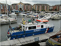 SS6592 : Swansea Marina - Severn Guardian by Colin Smith