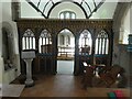 The medieval screen, Gidleigh church