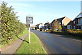 TG4517 : Martham village entry sign (Rollesby Road) by Adrian S Pye