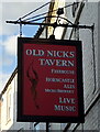 Sign for Old Nick