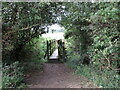 Footbridge on the Nene Way