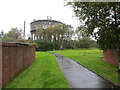 Pathway and Water Tower at Carrickstone