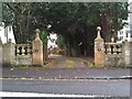 Gate piers, 6 Roman Road