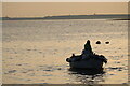 TQ8385 : Small Motor Boat at Leigh-on-Sea by Christine Matthews
