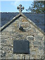 Sundial over the south porch