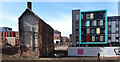 Construction site on Charlotte Street, Birmingham