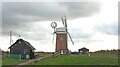 TG4522 : Horsey Drainage Mill from the car park by Adrian S Pye