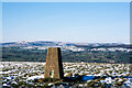 Trig point on Mellor Moor