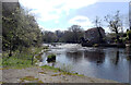 Weir and old mill on the River Nidd, Knaresborough