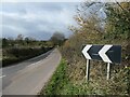 Bend on the B5027 near Bearsbrook