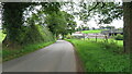 Dark Lane by Trevors Close Farm Gawsworth