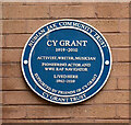 Highgate : Cy Grant plaque