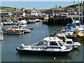 SY4690 : West Bay - Harbour by Colin Smith