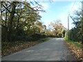 The road from Sharpley Heath