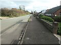 Draycott Old Road, looking south-east