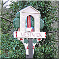 Westwick village sign