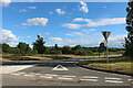 Sandpit Road at the junction of Banbury Road