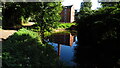 Wem Mill & reflection in River Roden