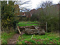 Field entrance from Newtown Road, Worcester