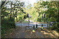 The Cuckoo Trail crosses the A271