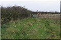 Gate on the footpath out to Station Road