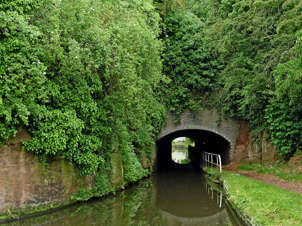 Cookley Tunnel in Worcestershire © Roger D Kidd :: Geograph Britain and ...