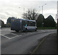 Bus on Route 64 to Bridgend in Coychurch