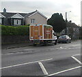 SS9379 : Sainsbury's home delivery van in Coychurch by Jaggery