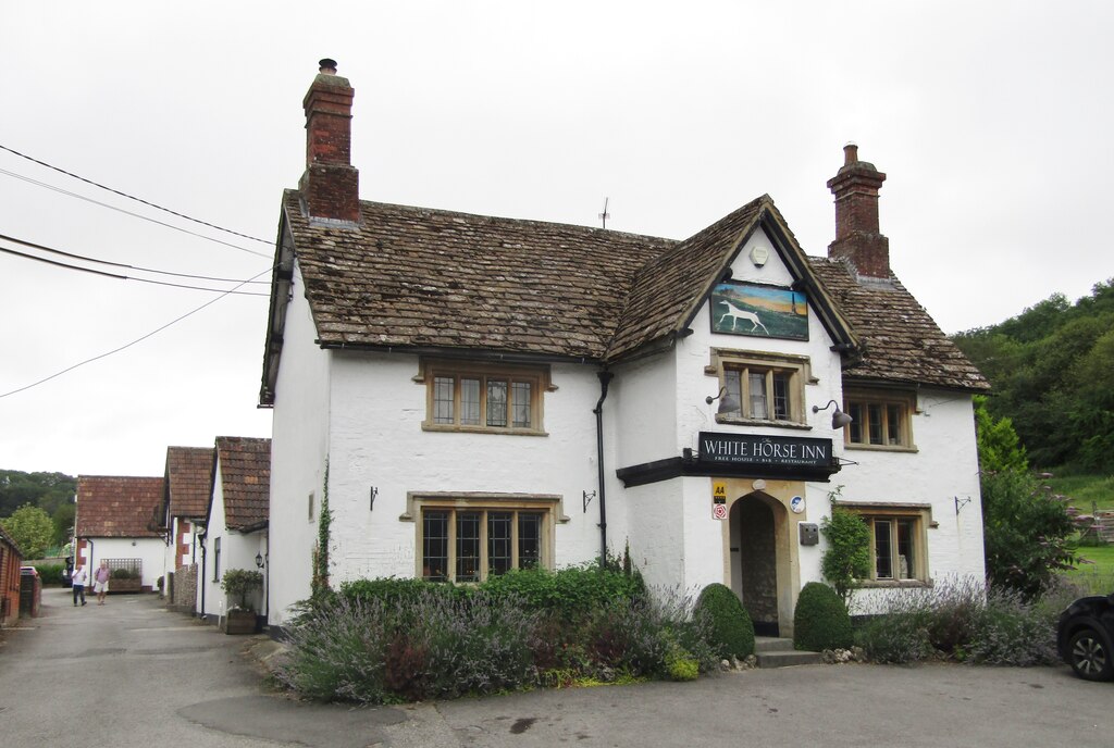 Compton Bassett - White Horse Inn © Colin Smith :: Geograph Britain And ...