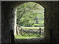 The Pennine Bridleway under the Carlisle - Settle railway line