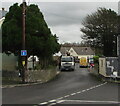 Evergreen and deciduous, Treoes Road, Coychurch