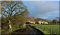 Approaching Bower House Farm from the South