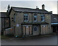 Rear of the Cross Keys Inn - now closed