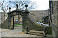 Stocks outside Halifax Minster