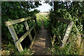 Footbridge near Barton House