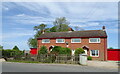 Houses on the A157 near Horse Pasture Farm