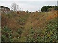 Croxley Rail Link (18): Trackbed north-west of the former Watford West Station