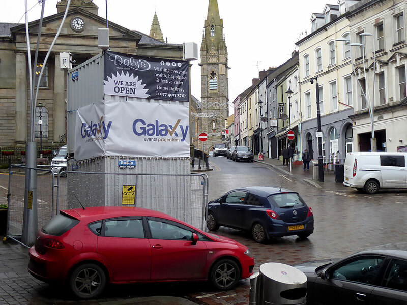 Galaxy Projection Events, Omagh © Kenneth Allen :: Geograph Britain and