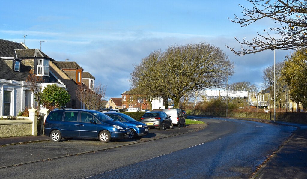 Ardrossan Road, Saltcoats, North... © Mark S Geograph Britain and