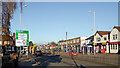 Stafford Road near Bushbury in Wolverhampton