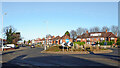 Three Tuns roundabout near Bushbury, Wolverhampton