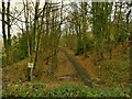 Former railway route, looking towards Otley