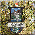 Horsford village sign