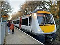 Train at Sarn station