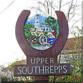 Upper Southrepps village sign