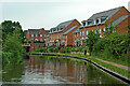 New canalside housing by Stourvale, Kidderminster